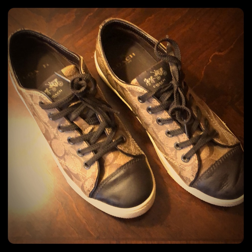 Coach tennis shoes